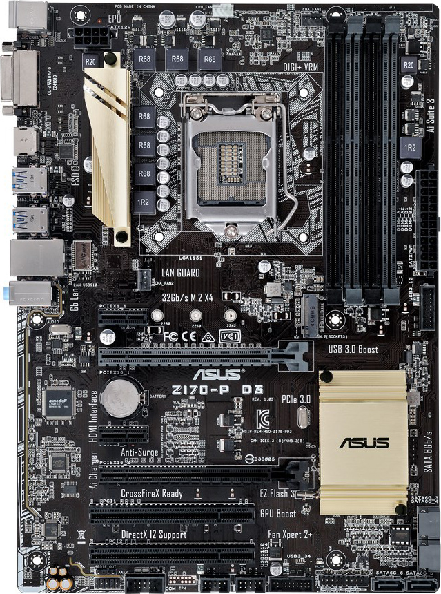 Asus z170 p разгон